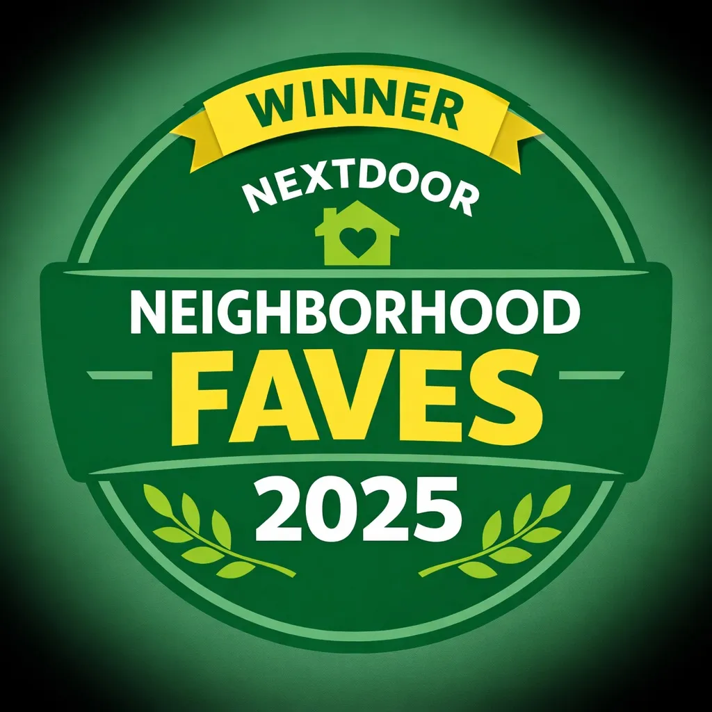 Spotlessly Clean 2025 neighborhood Faves badge